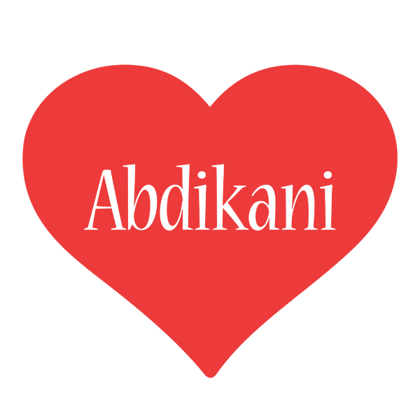 Abdikani love logo