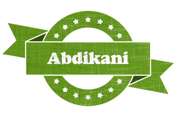 Abdikani natural logo