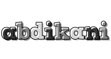 Abdikani night logo