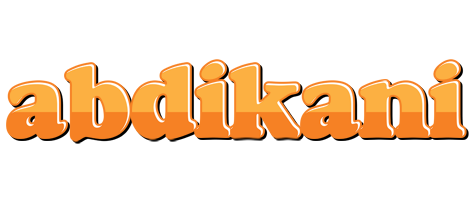 Abdikani orange logo