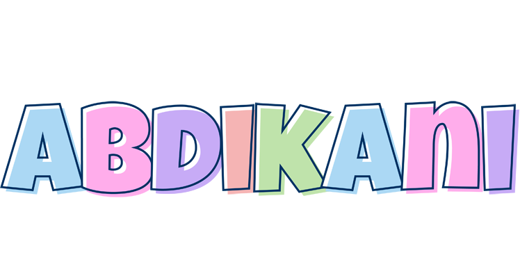 Abdikani pastel logo