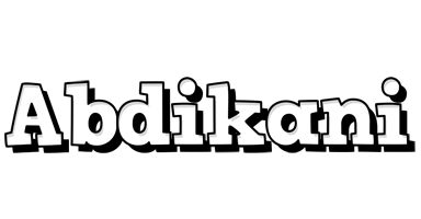 Abdikani snowing logo
