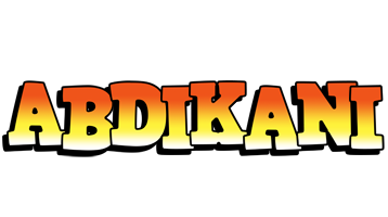 Abdikani sunset logo