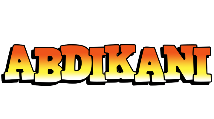 Abdikani sunset logo