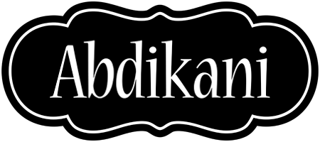 Abdikani welcome logo