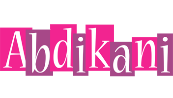 Abdikani whine logo