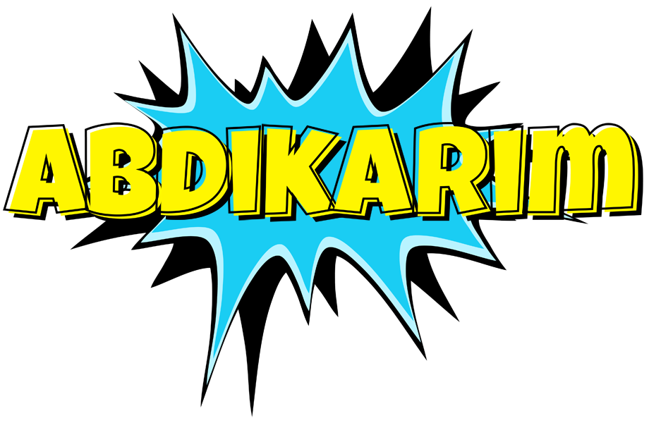 Abdikarim amazing logo
