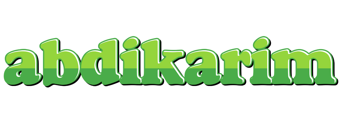 Abdikarim apple logo