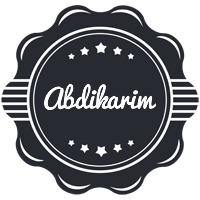 Abdikarim badge logo