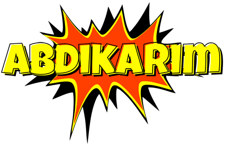 Abdikarim bazinga logo