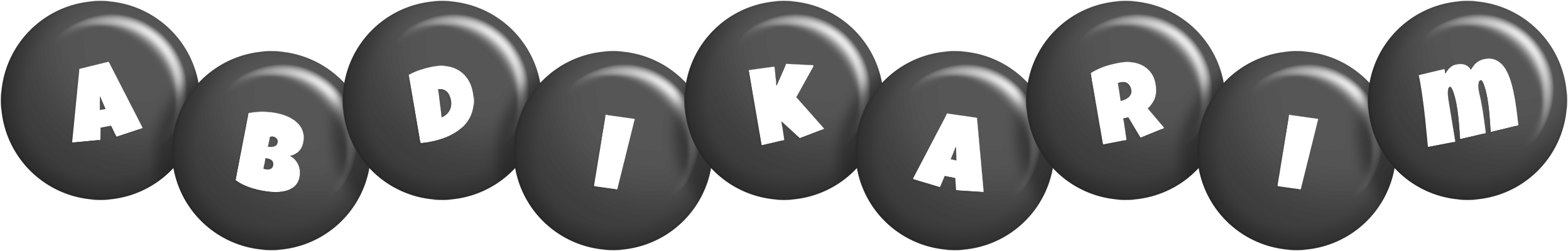 Abdikarim candy-black logo