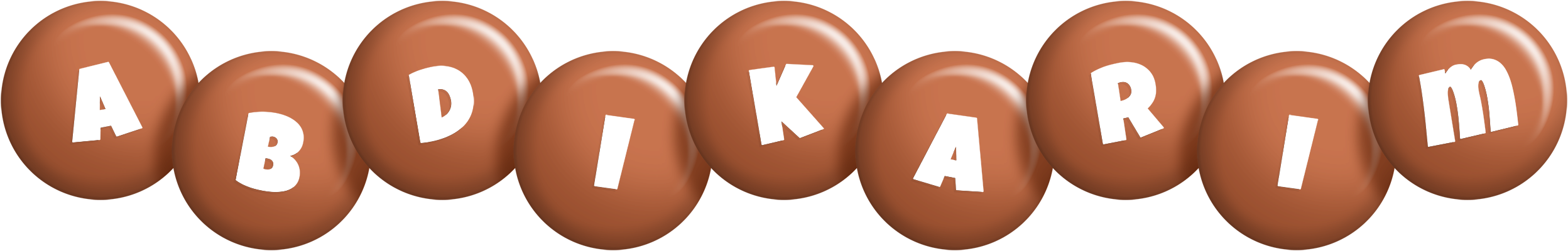 Abdikarim candy-brown logo