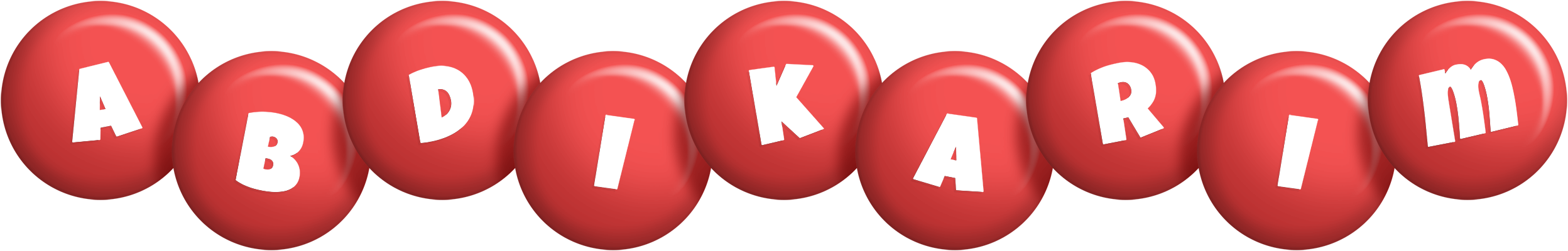 Abdikarim candy-red logo