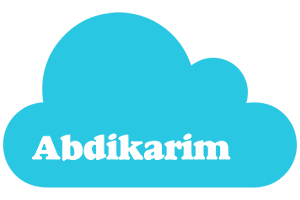 Abdikarim cloud logo