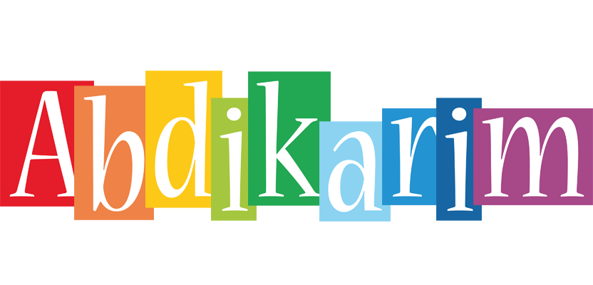 Abdikarim colors logo