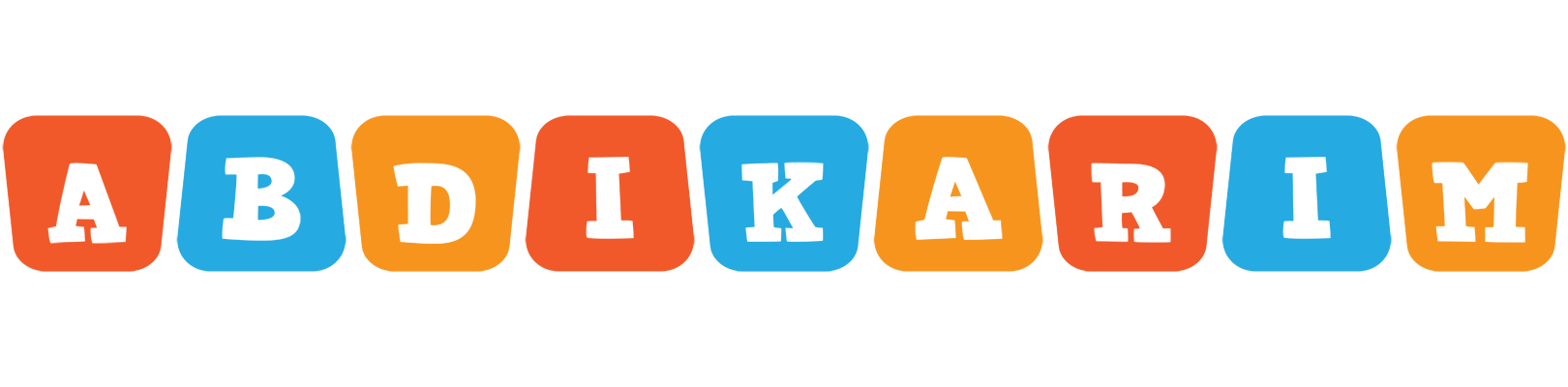 Abdikarim comics logo