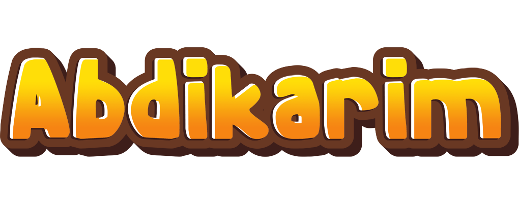 Abdikarim cookies logo