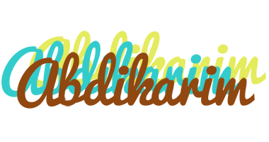 Abdikarim cupcake logo