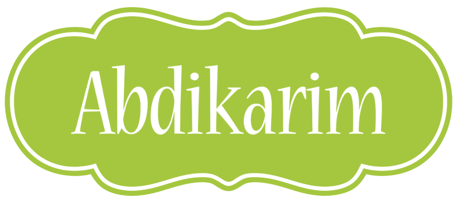 Abdikarim family logo