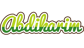 Abdikarim golfing logo