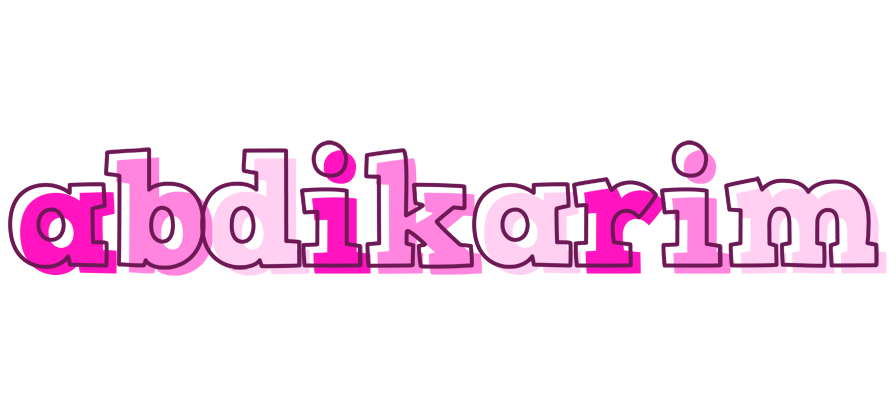 Abdikarim hello logo