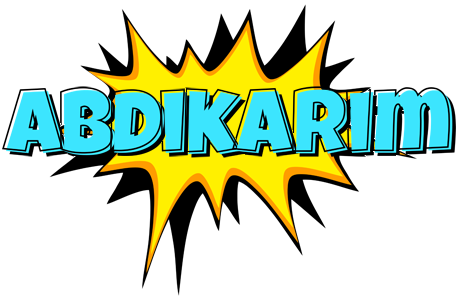 Abdikarim indycar logo