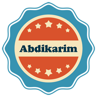 Abdikarim labels logo