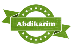 Abdikarim natural logo