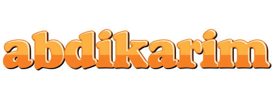 Abdikarim orange logo