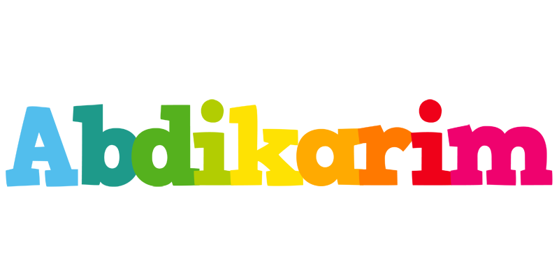 Abdikarim rainbows logo