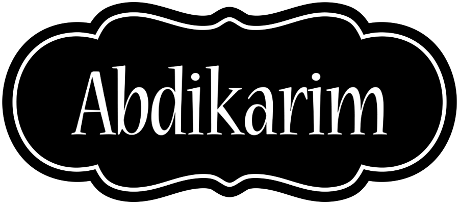 Abdikarim welcome logo