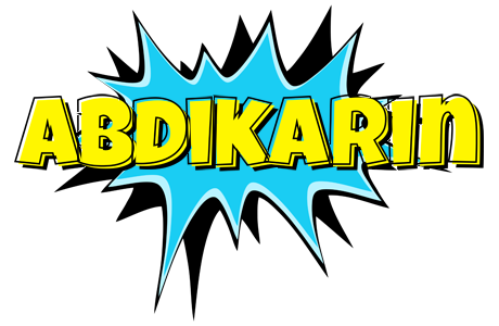 Abdikarin amazing logo