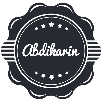 Abdikarin badge logo
