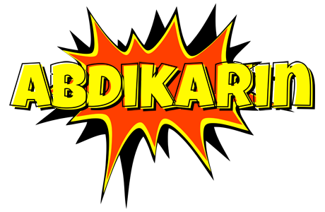 Abdikarin bazinga logo