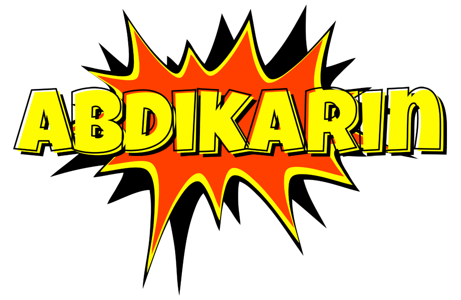 Abdikarin bazinga logo