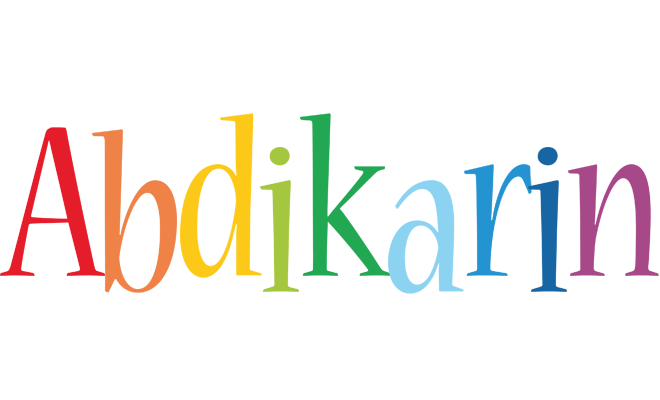 Abdikarin birthday logo