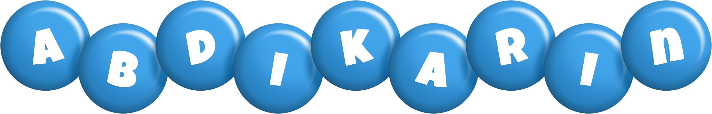 Abdikarin candy-blue logo