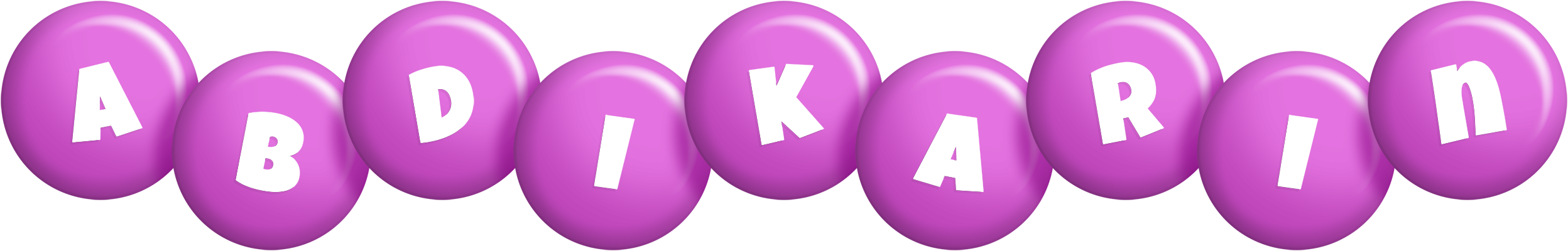 Abdikarin candy-purple logo