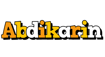 Abdikarin cartoon logo