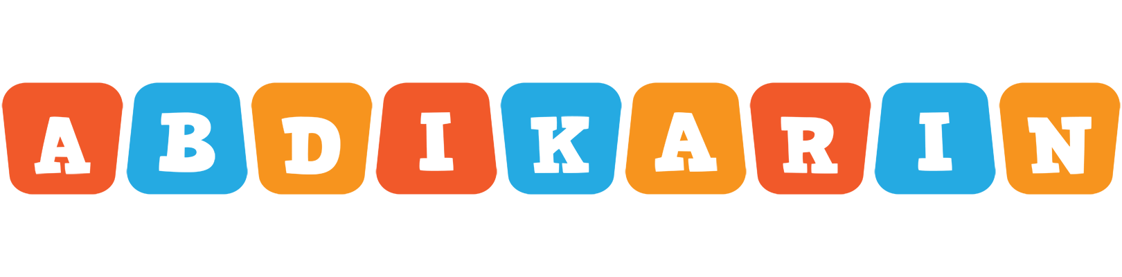Abdikarin comics logo