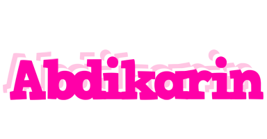 Abdikarin dancing logo