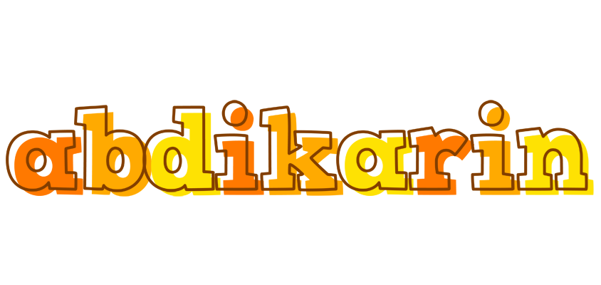 Abdikarin desert logo