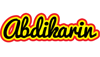 Abdikarin flaming logo