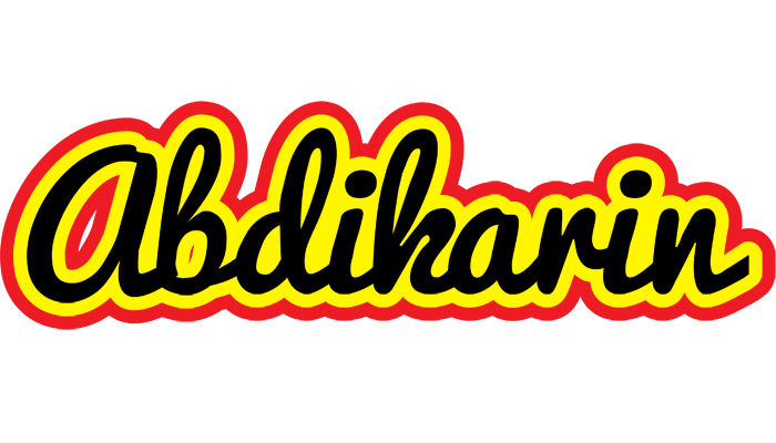 Abdikarin flaming logo