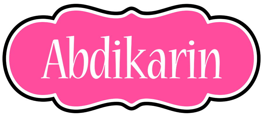 Abdikarin invitation logo