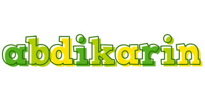 Abdikarin juice logo