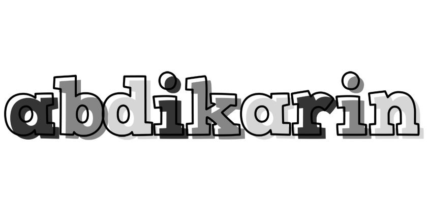 Abdikarin night logo