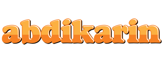 Abdikarin orange logo