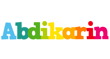 Abdikarin rainbows logo