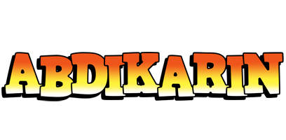 Abdikarin sunset logo